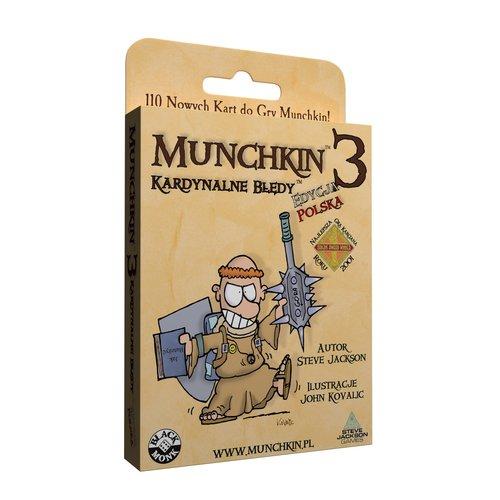 Spoločenská hra Munchkin 3 - Cardinal Mistakes od Black Monk Games